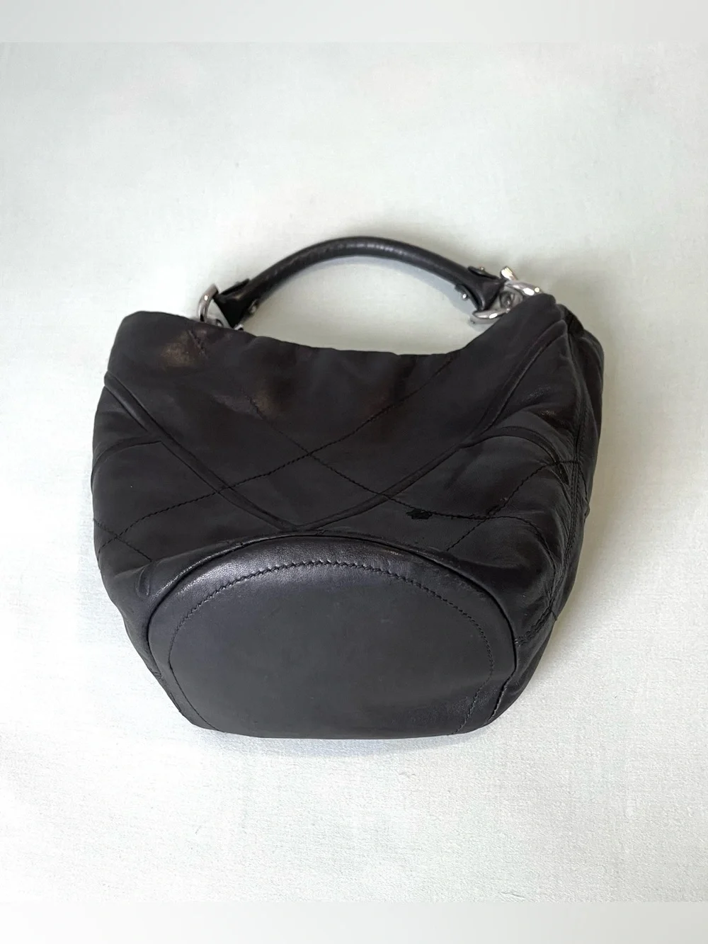 ⛓️ Salvatore Ferragamo Slouchy Leather Shoulder Bag | Made in Italy ⛓️